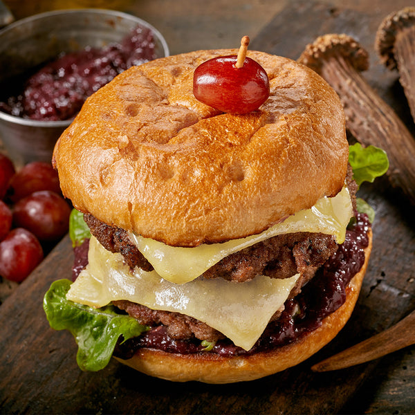 Venison, Garlic & Red Wine Meat Pattie - 150gms - CURRENTLY SOLD OUT